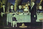 Niko Pirosmanashvili A Family Celebration oil painting on canvas